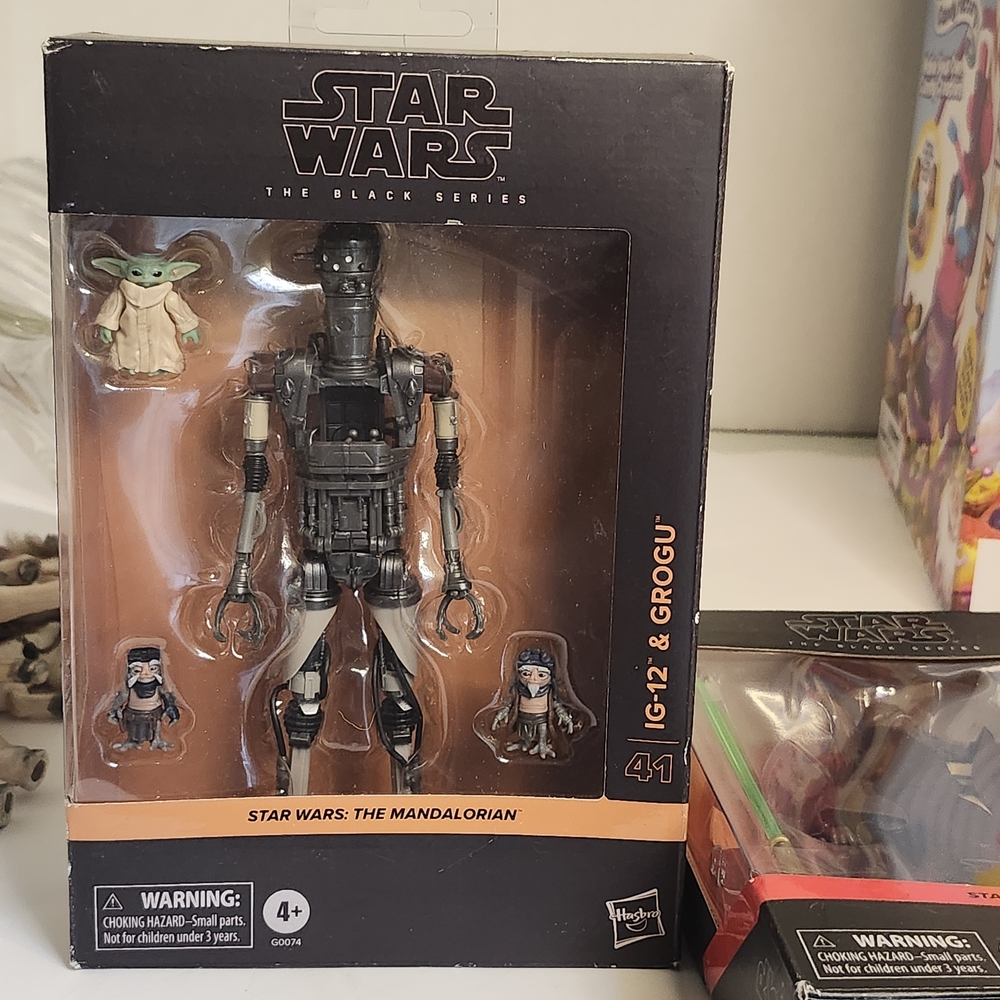 New Star Wars Black Series The ACOLYTE Jedi Master + IG-12 &  GROGU - Picture 2 of 6